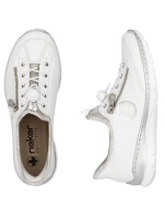 Dámská sportovní bílá polobotka model 21948519 - Rieker