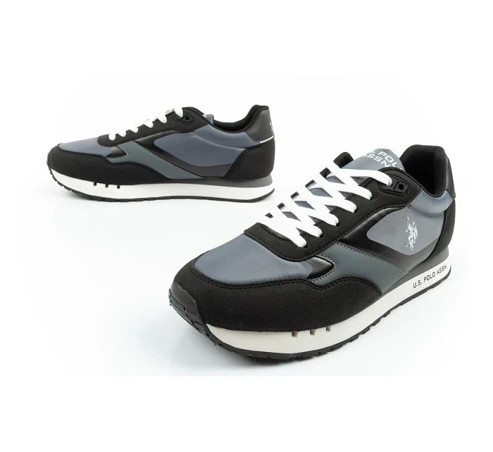 U.S. Polo Assn sportovní boty tenisky pánské módní pohodlné šedé