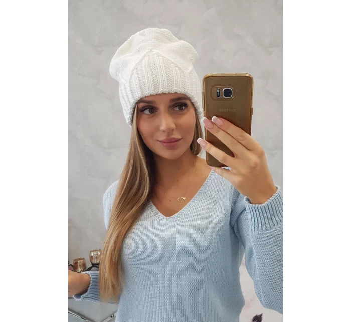 Dámská čepice Liliana K375 bílá Dámská čepice Liliana K375 bílá