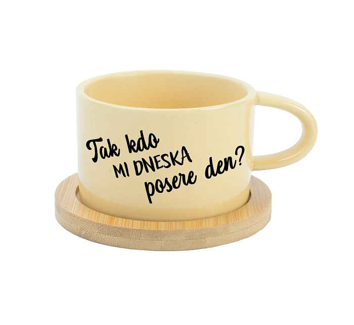 MI   žlutý hrníček 200 ml model 22040054 - Giftela