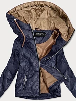 Tmavě modrá lehká dámská bunda (BH2004)