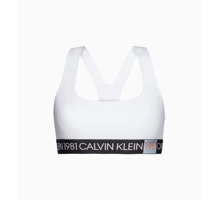 Podprsenka bez kostice model 8181540 bílá - Calvin Klein