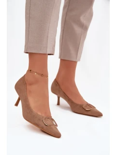 Lodičky na jehlovém podpatku model 220889 Step in style