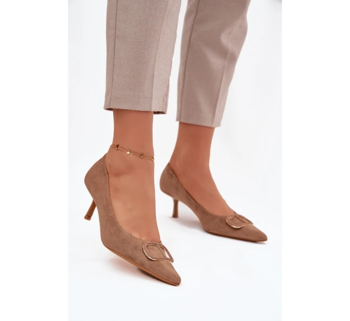 Lodičky na jehlovém podpatku model 220889 Step in style Lodičky na jehlovém podpatku model 220889 Step in style