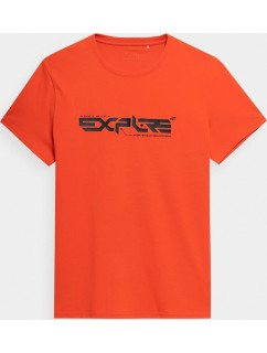 Pánské tričko 4F H4L22-TSM010 oranžové