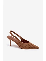 Sandály na podpatku  model 227440 Step in style