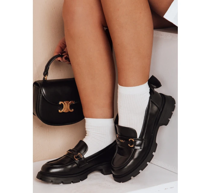 MNIMNI dámské mokasíny černé FashionStreet ZY0660