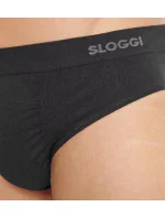 Pánské slipy GO Smooth Brief 2P - BLACK - černé 0004 - SLOGGI Pánské slipy GO Smooth Brief 2P - BLACK - černé 0004 - SLOGGI