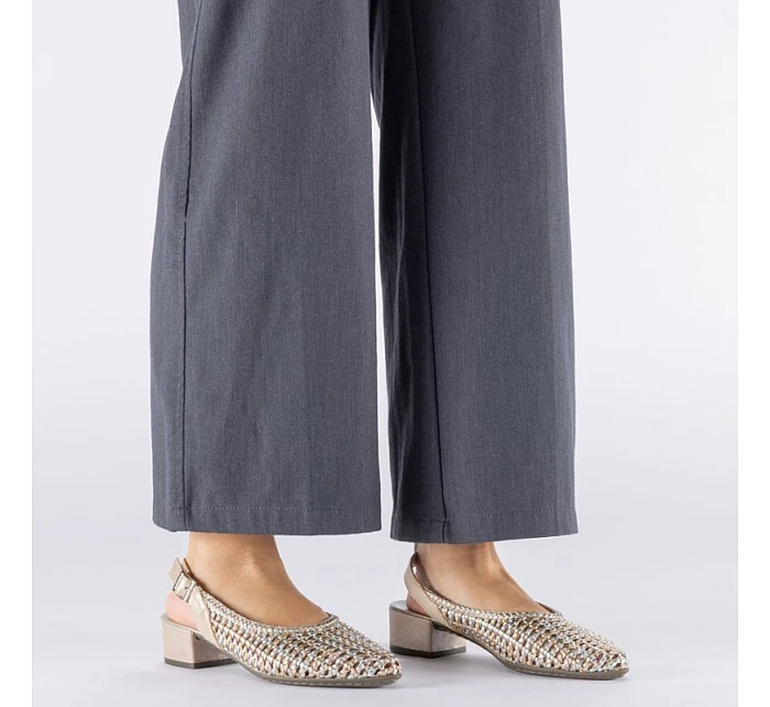 Dámské béžové sandály model 22122414 - Rieker