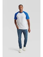Baseball T tričko white/red model 22532793 - Fruit of the Loom