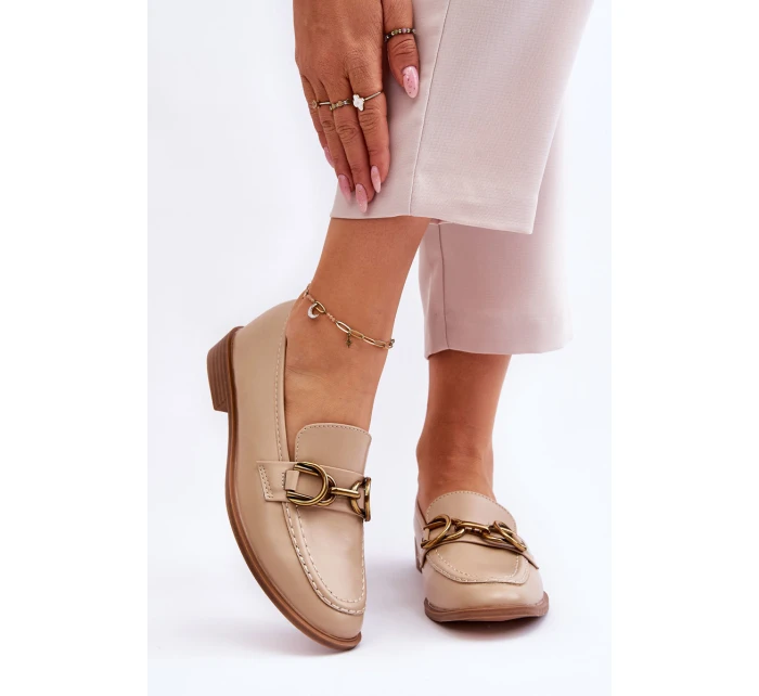 Klasické dámské mokasíny Béžové Lorien Klasické dámské mokasíny Béžové Lorien