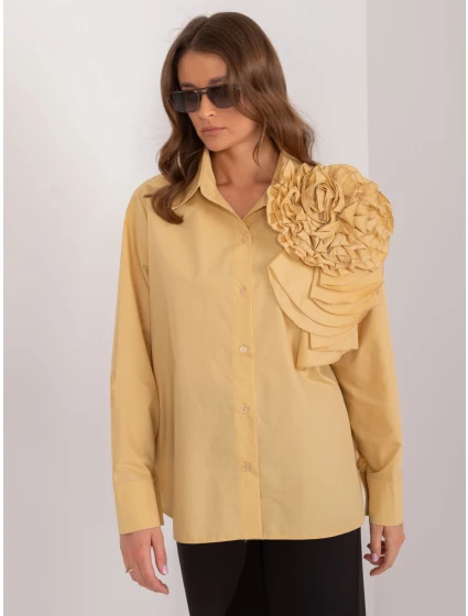 Košile LK KS 509612.28 tmavě žlutá