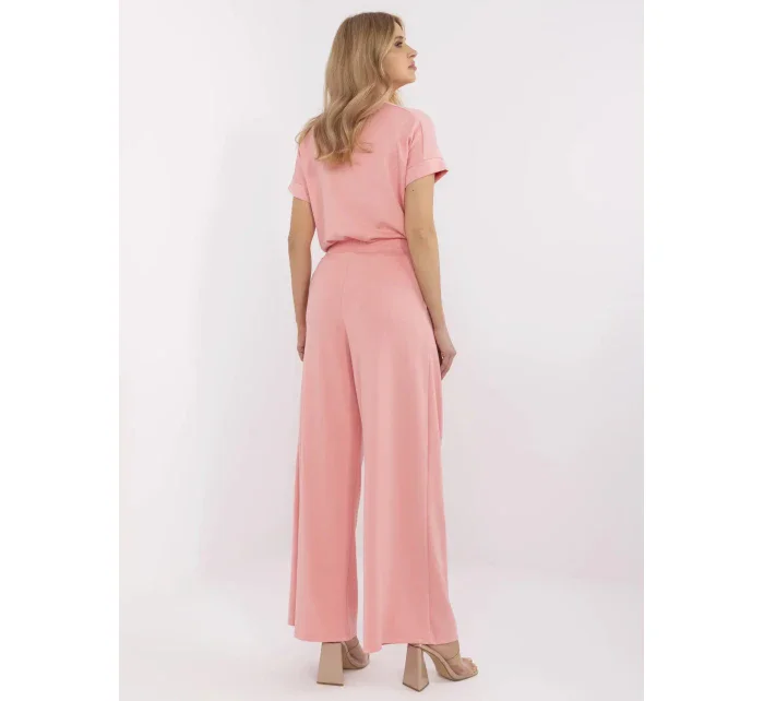 Tepláky RV DR model 20996334 broskvová barva - FPrice Tepláky RV DR model 20996334 broskvová barva - FPrice