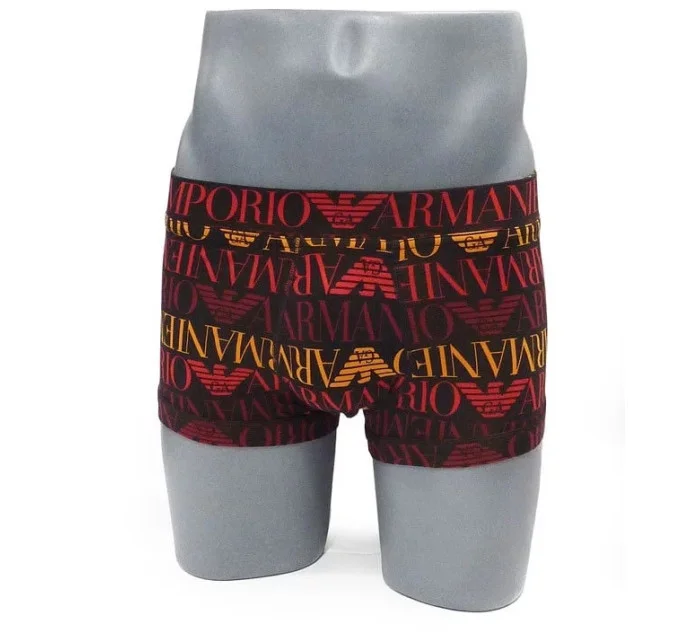 Pánské trenýrky 111628 2R506 12221 - černá/mix barev - Emporio Armani