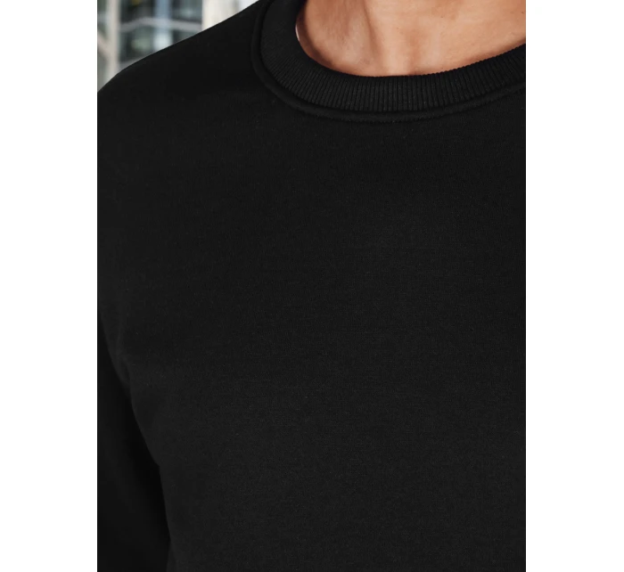 Pánská černá mikina model 21986415 - Dstreet