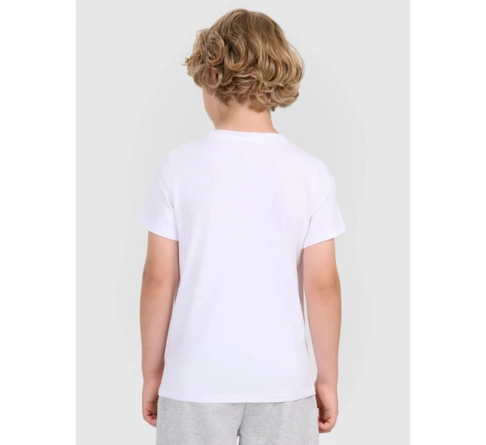 Chlapecké tričko s potiskem 4F Junior 4FJWMM00TTSHM2331-10S