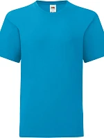 Fruit of the Loom Kids Iconic 150 T Dětské tričko 16.1023 azure blue