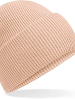 Beechfield B 385R Pletená čepice s manžetou "Recycled" 53.385R peach