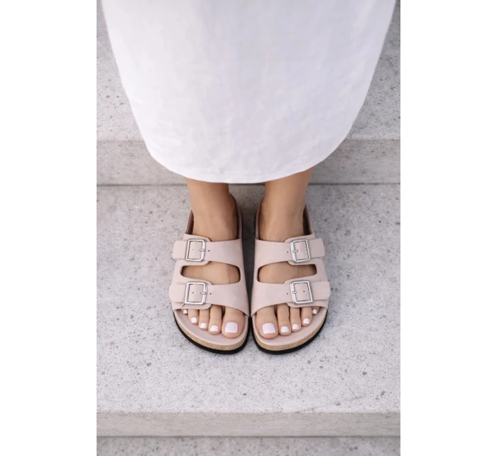 Dámské žabky Světle růžové model 21908455 - Boto