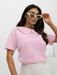 Bluzka MI BZ model 22145552 jasny różowy - FPrice