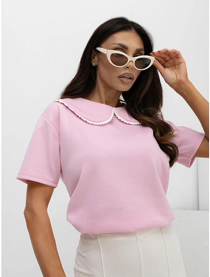 Halenka MI BZ 3406.90 světle růžová