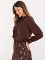 MI košile KS 3257.47 hnědá