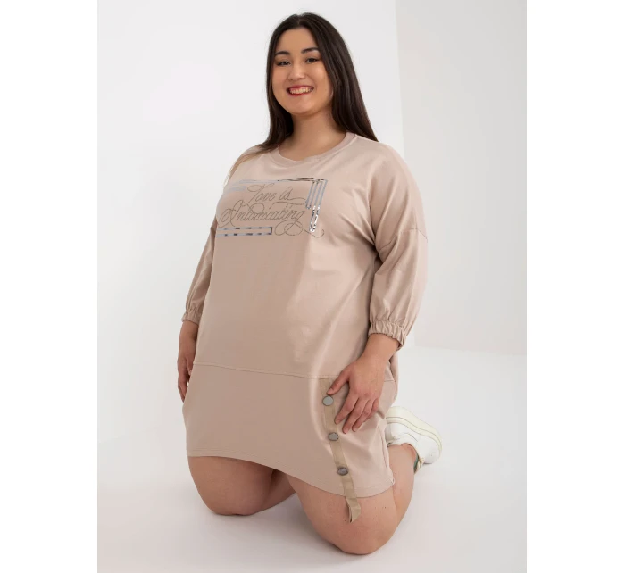 Tunika RV TU model 18617616 beżowy - FPrice