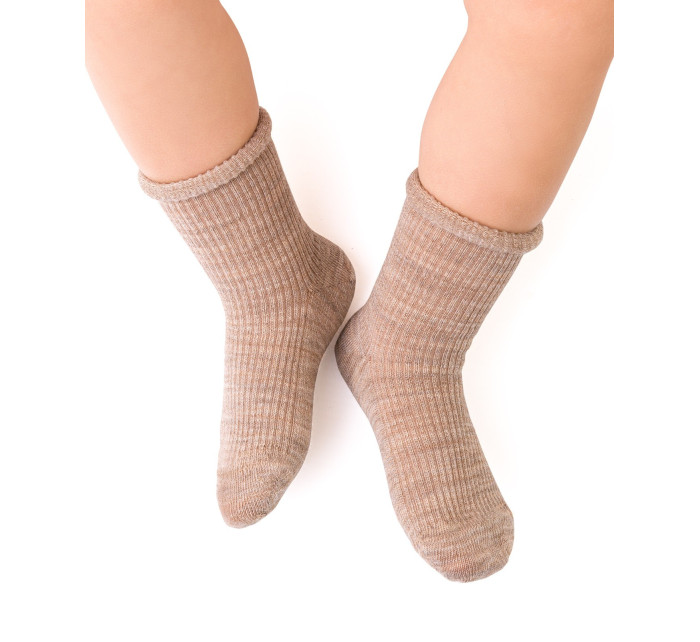 Dětské žebrované ponožky  Merino Wool model 18873068 - Steven