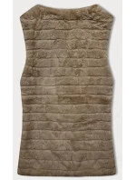 vesta ve velbloudí barvě s podšívkou model 20647313 - Och Bella vesta ve velbloudí barvě s podšívkou model 20647313 - Och Bella