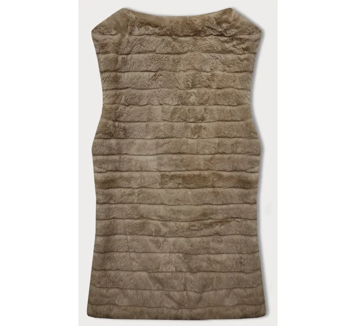 vesta ve velbloudí barvě s podšívkou model 20647313 - Och Bella vesta ve velbloudí barvě s podšívkou model 20647313 - Och Bella