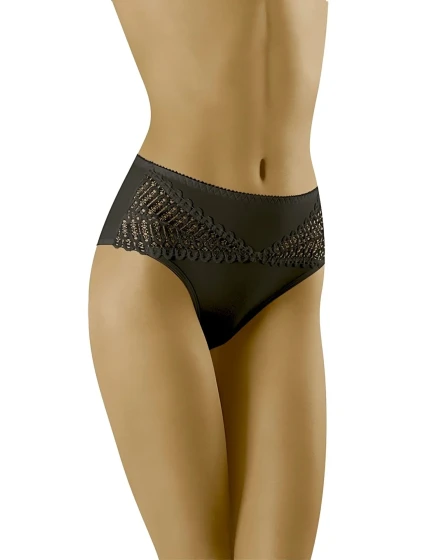 Dámské kalhotky model 18871559 black WOLBAR - Wol-Bar