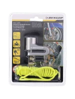 ZÁMEK BRZDOVÉHO KOTOUČE S LANKEM PŘIPOMÍNAJÍCÍM DUNLOP SILVER