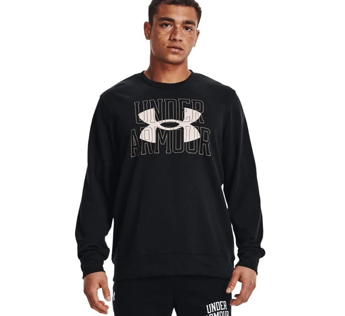 UA Rival Terry Logo Crew M 1370391 001 Pánská mikina - Under Armour