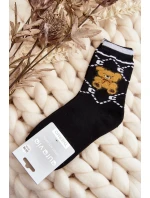 Teplé Bavlněné Ponožky S model 21645012 Černé - Aura.via
