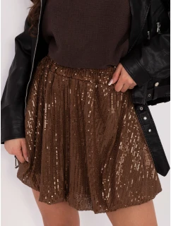 Spódnica MI SD model 21724573 brązowy - FPrice