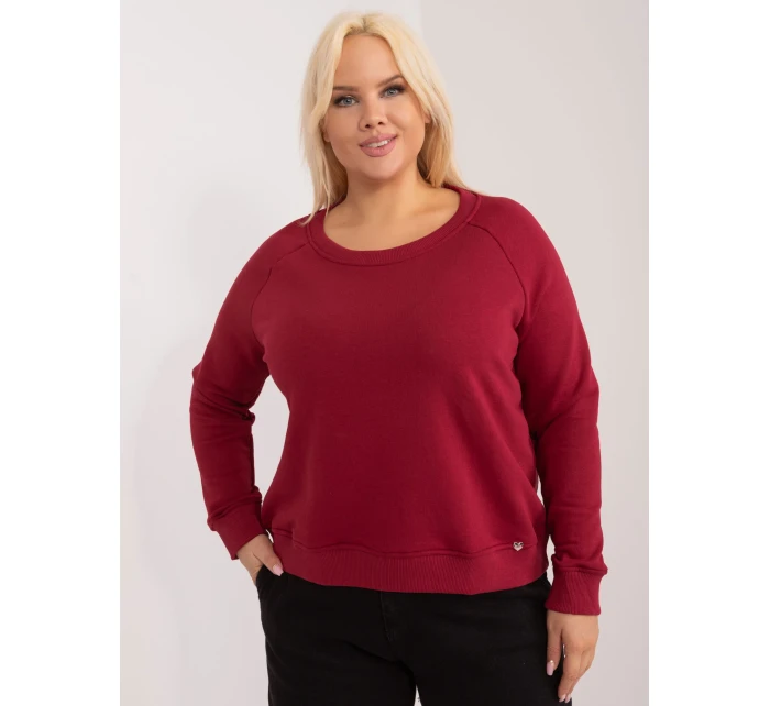 Mikina RV BL 6326.02X kaštanová