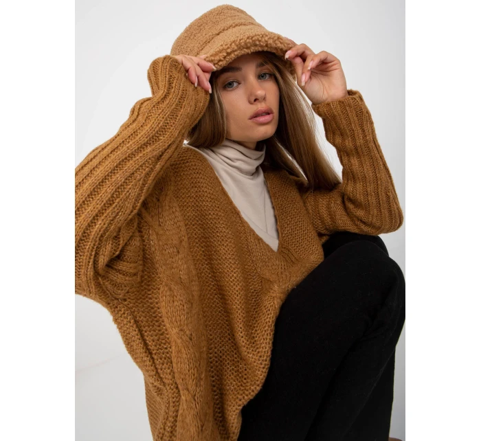 Dámský svetr TW SW BI M903 velbloudí