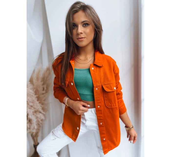 Dámská bunda ALEXANDRIA oranžová FashionStreet TY3602