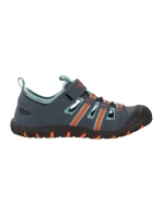 Trollkids Kids Kids Sandefjord Sandal XT dark navy/dusky turquoise/glow orange (668-110) dětské sportovní sandály pro chlapce/dívky