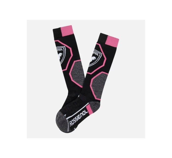 Rossignol Jr Speed Confort Ponožky růžové Rossignol Jr Speed Confort Ponožky růžové