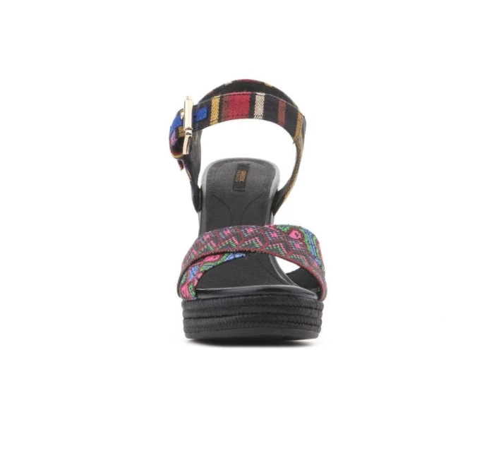 Geox W D82P6G 000AW C0042 dámské boty na platformě