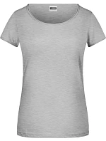 Daiber 8001 Dámské tričko z bio bavlny 02.8001 grey heather Daiber 8001 Dámské tričko z bio bavlny 02.8001 grey heather