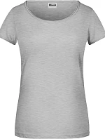 Daiber 8001 Dámské tričko z bio bavlny 02.8001 grey heather