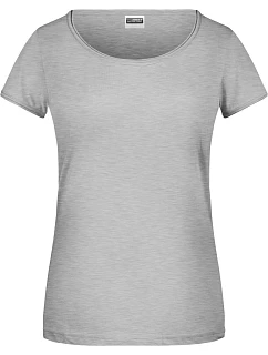 Daiber 8001 Dámské tričko z bio bavlny 02.8001 grey heather