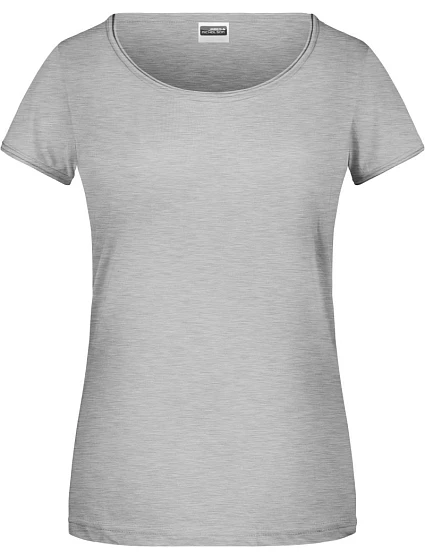 Daiber 8001 Dámské tričko z bio bavlny 02.8001 grey heather Daiber 8001 Dámské tričko z bio bavlny 02.8001 grey heather