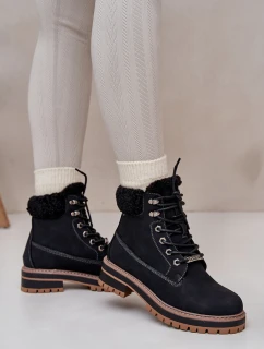 Zateplené dámské boty Big Star model 21669664 Černé - Big Star Shoes