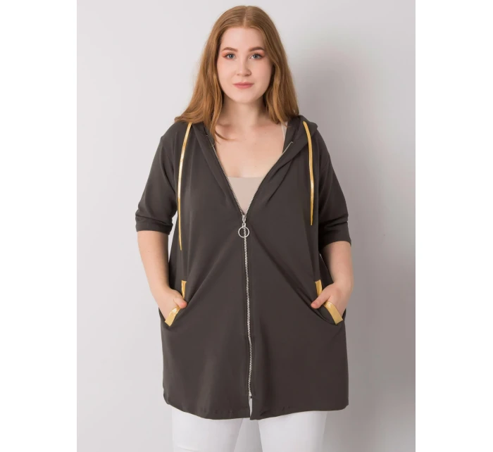 Mikina RV BL 6863.59P tmavá khaki Mikina RV BL 6863.59P tmavá khaki