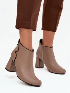 Boty na podpatku  model 222520 Step in style