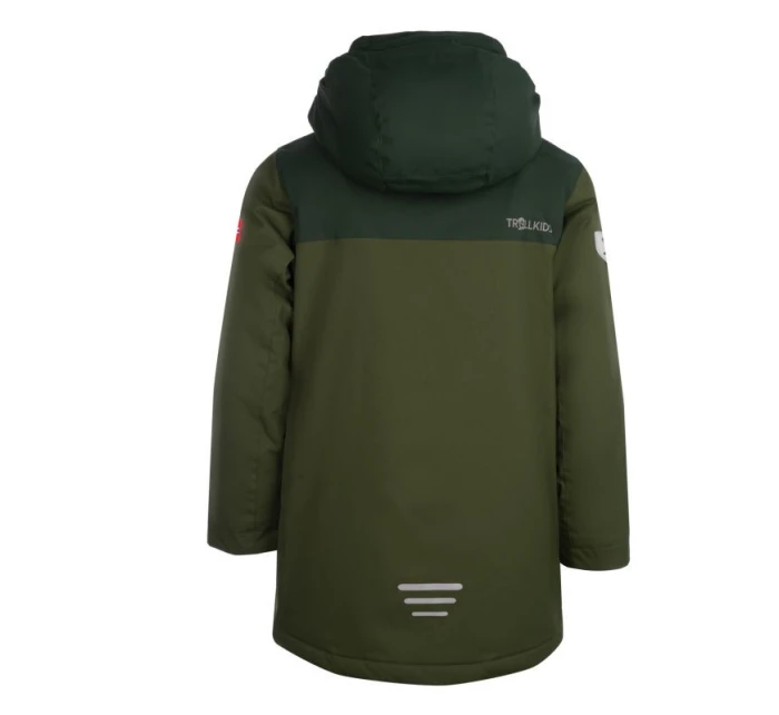 Dětská zimní bunda Dětská nepromokavá bunda zelená model 21751359 - Trollkids