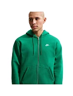 Pánská mikina Club BB FZ Hoodie green model 22202549 365 pánské - NIKE Pánská mikina Club BB FZ Hoodie green model 22202549 365 pánské - NIKE